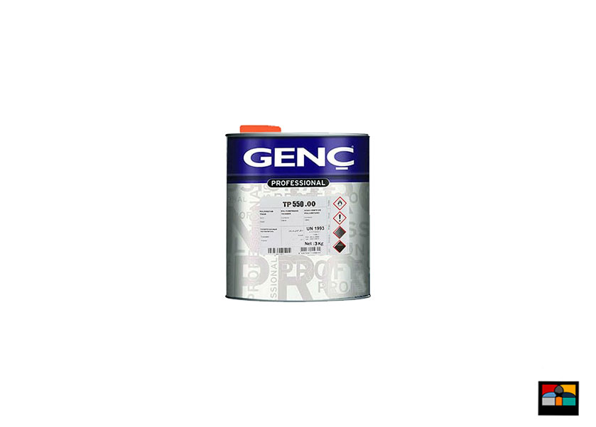 تینر پلی یورتان TP550 گنج حلب 3 کیلویی