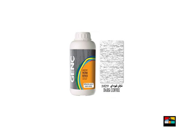 رنگ پتینه قهوه ای گنج ترکیه کد 1029 یک لیتری