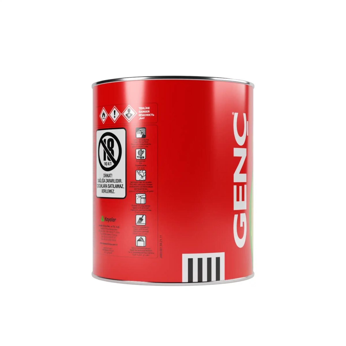 سیلر سلولزی گنچ GENC ترکیه کد VN100.77 - Image 2