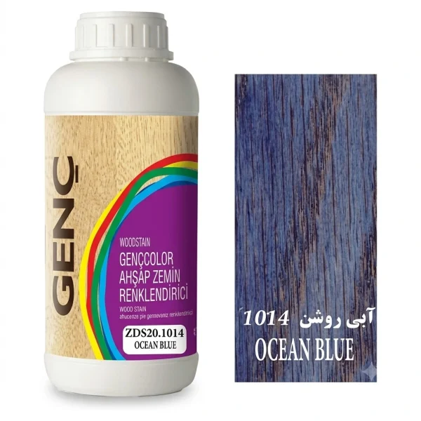 جوهر ساتین رنگ آبی روشن گنچ GENC ترکیه کد Zd820.1014