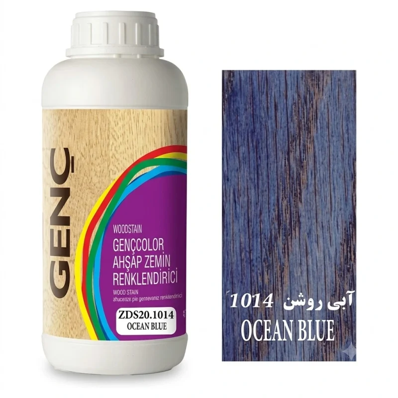 جوهر ساتین رنگ آبی روشن گنچ GENC ترکیه کد Zd820.1014