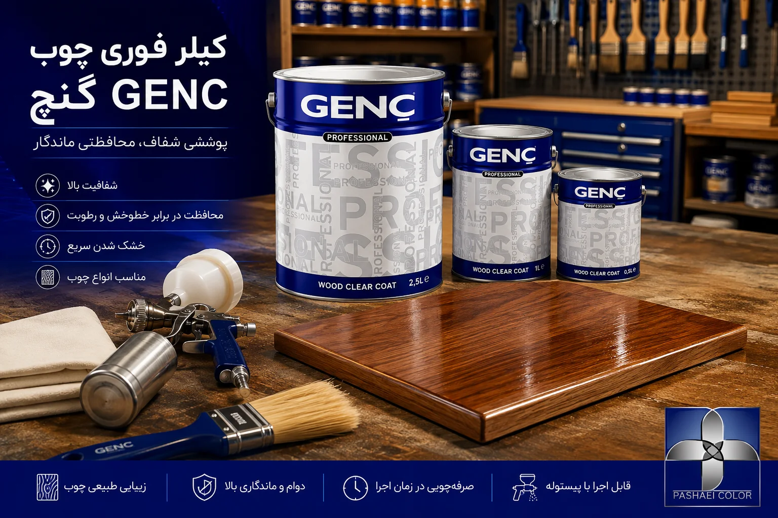 کیلر فوری چوب گنچ GENC