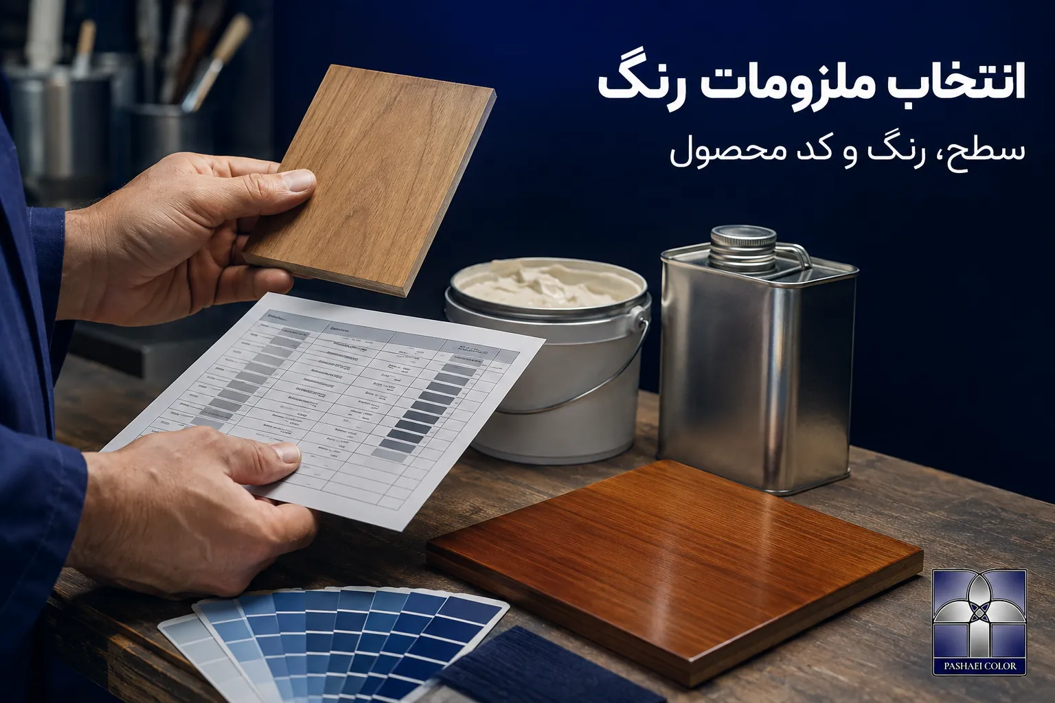 ملزومات رنگ شامل بتونه و تینرهای تخصصی رنگ‌کاری